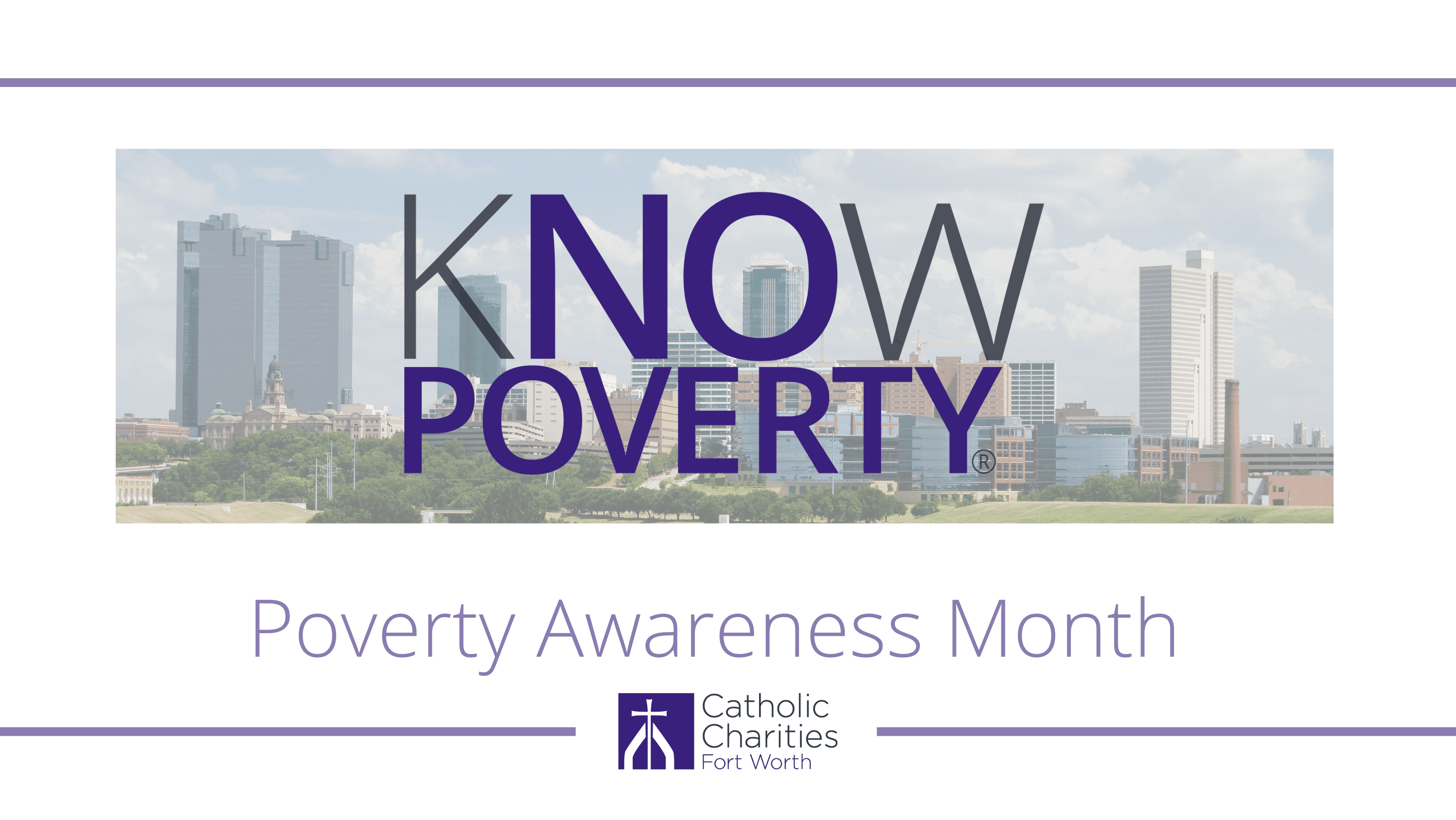 Poverty Awareness Month (Facebook Cover)